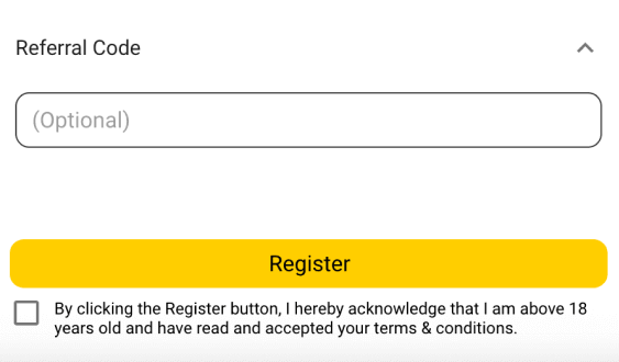 Enter the promo code